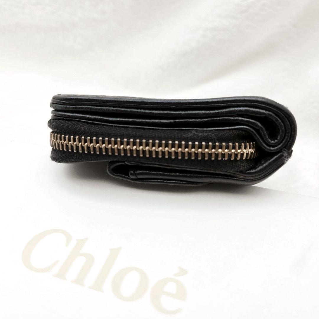 美品 Chloé クロエ　Lily リリィ　二つ折り財布　リボン