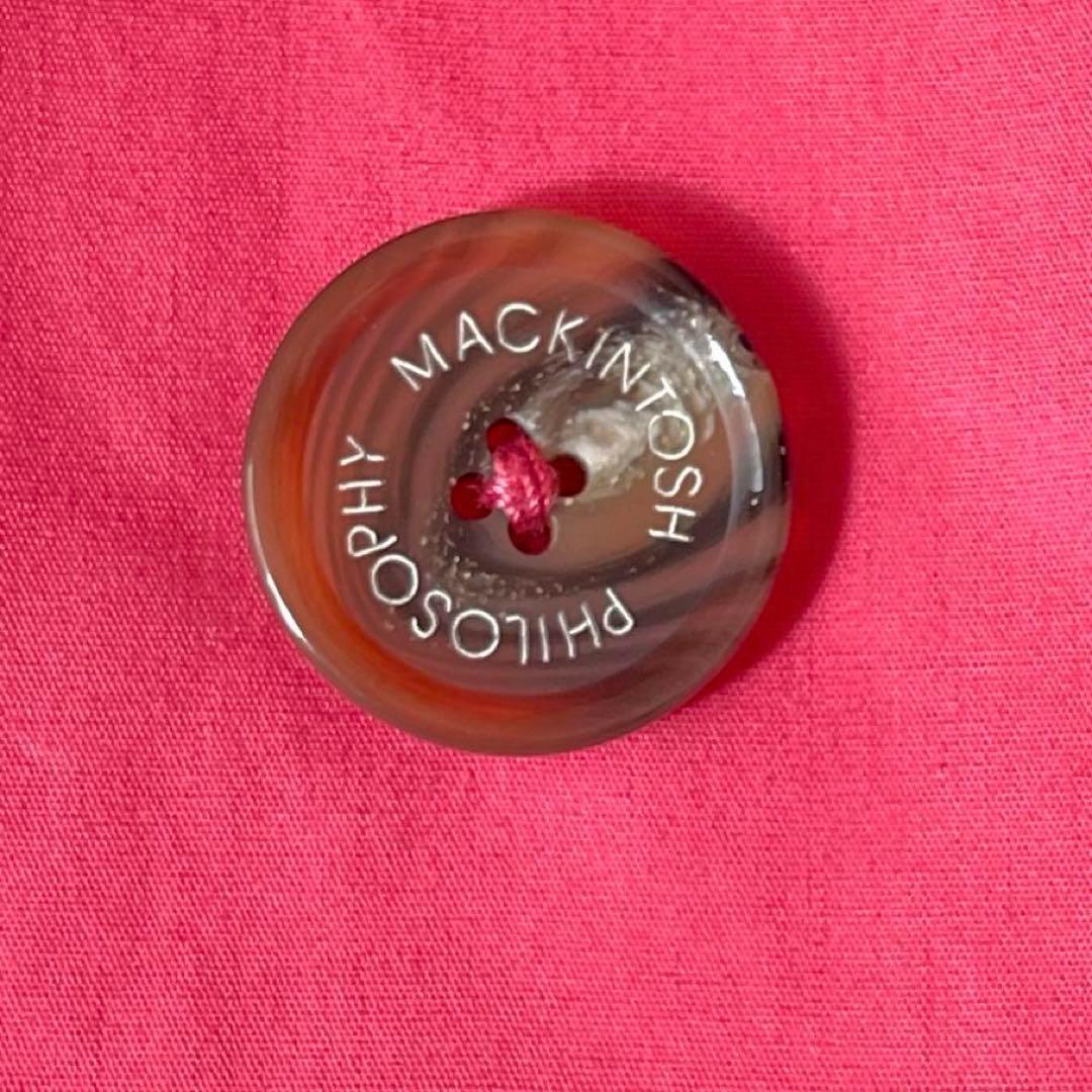 MACKINTOSH トレンチコート日本製　ピンク