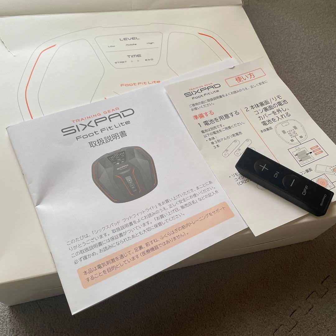 SIXPAD Foot Fit Lite トレーニング機器