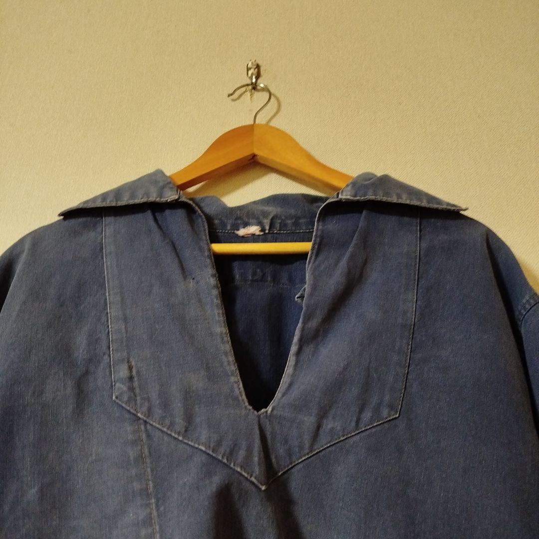 50's〜60's ユーロ フィッシャーマンスモック Mサイズ