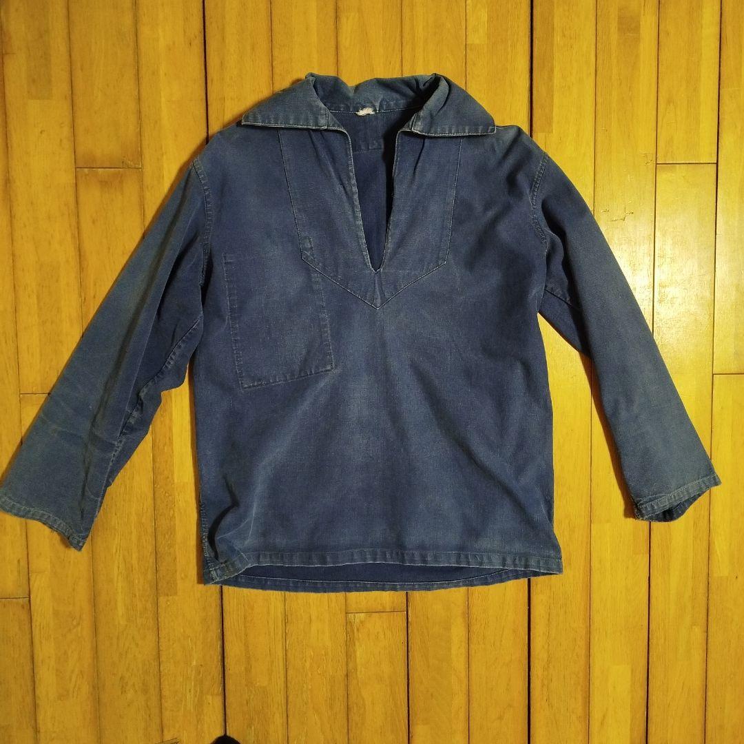50's〜60's ユーロ フィッシャーマンスモック Mサイズ