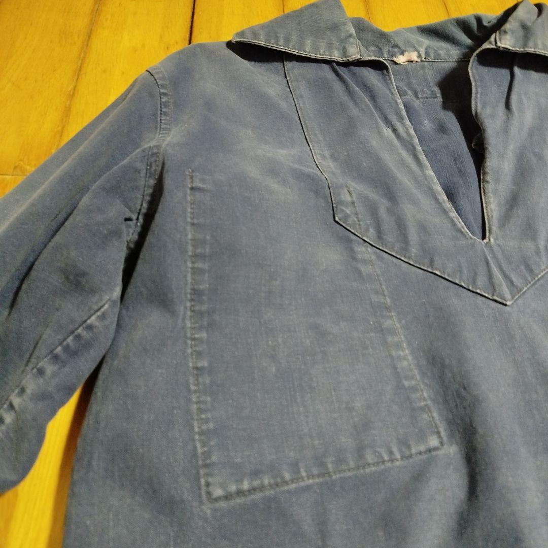 50's〜60's ユーロ フィッシャーマンスモック Mサイズ