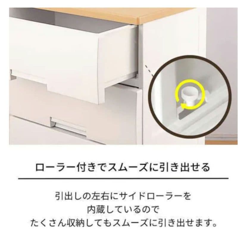 入手困難　廃盤品　Fits（フィッツ プラス） 5段 チェスト
