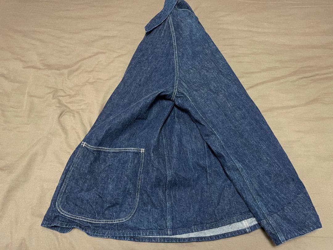comoli デニム カバーオール size2 インディゴ 21AW