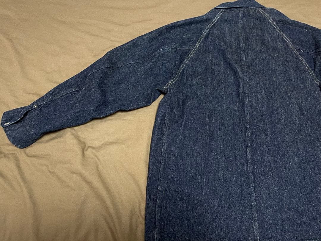 comoli デニム カバーオール size2 インディゴ 21AW