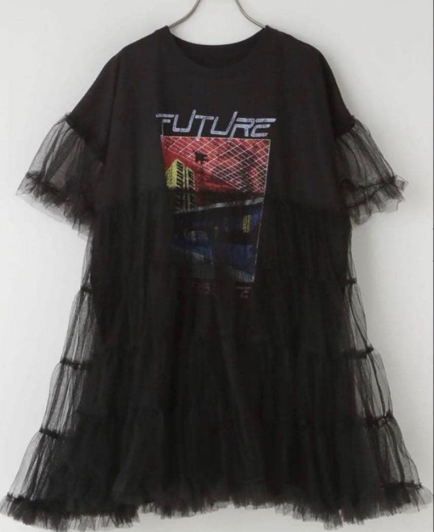 オーバーサイズTシャツ ブラック