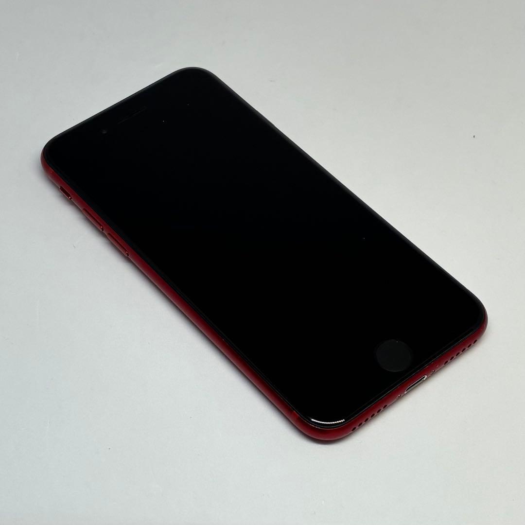 M49【電池新品100％表示】iPhone SE3 128GB レッド