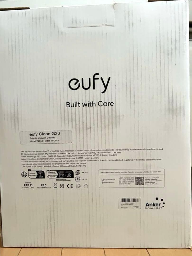 新品未使用　eufy Clean G30 ロボット掃除機 本体