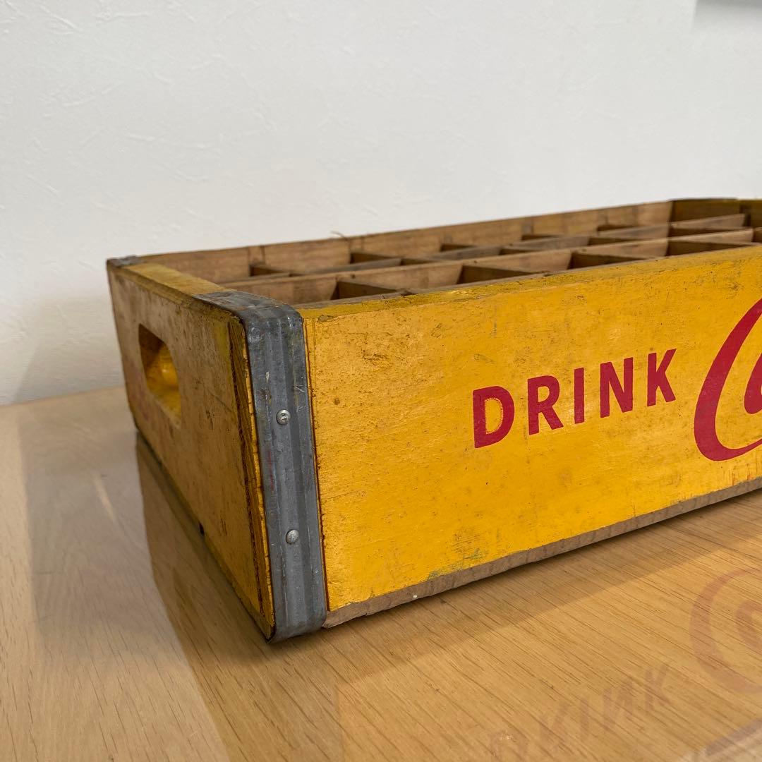 コカコーラ　ボトルケース　木箱　アンティーク