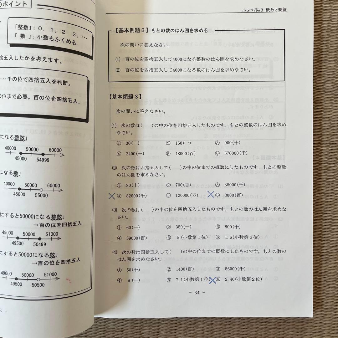 希学園(首都圏)ベーシック算数 小5全巻