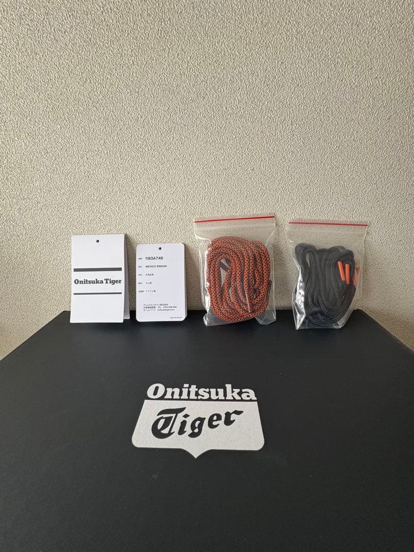 Onitsuka Tiger ブラックレザーブーツ