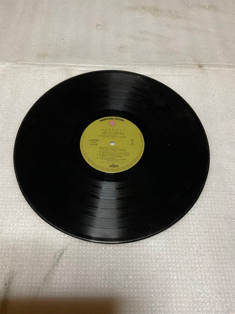 1973年／アグネス・チャン。花のように　星のように。LPレコード。【良品】。
