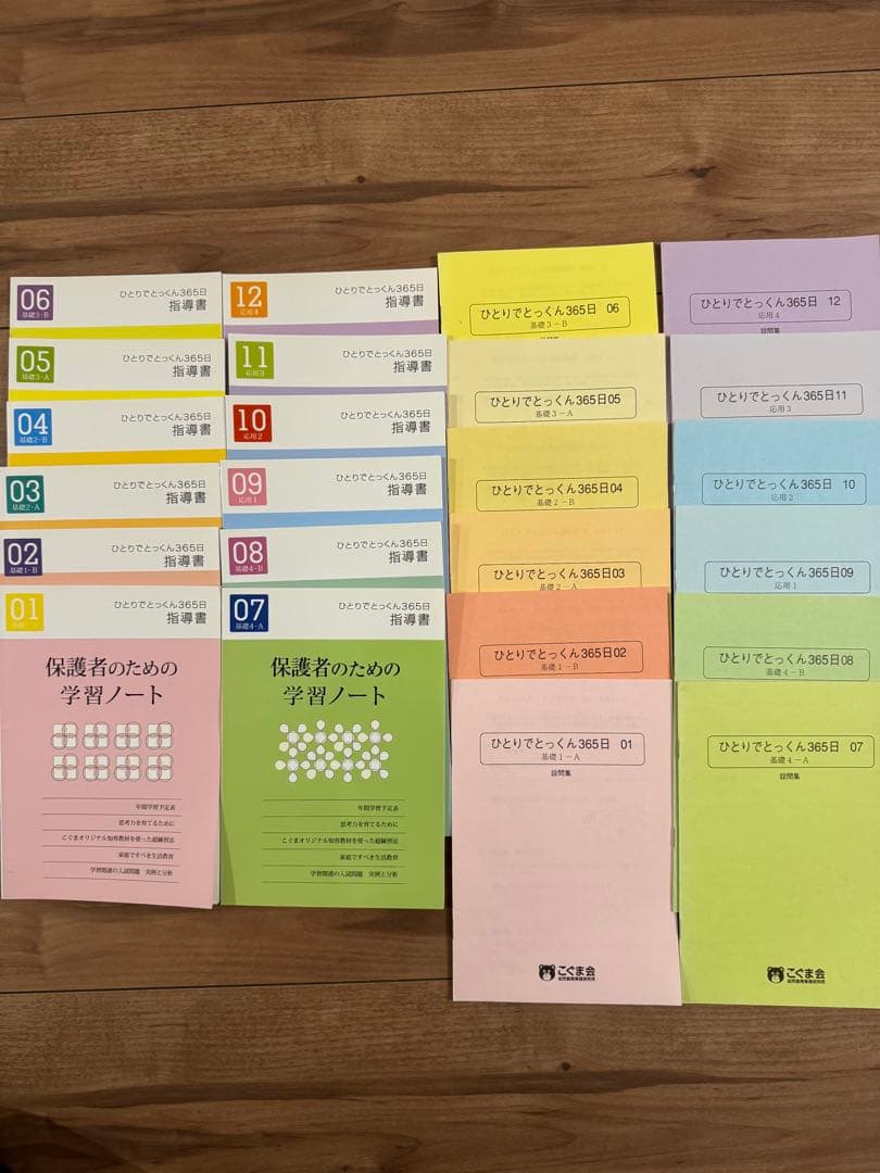 ひとりでとっくん　365日 12冊セット
