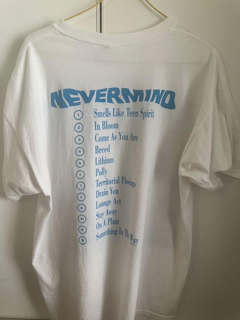 00s Nirvana Never Mind Y2K Tシャツ