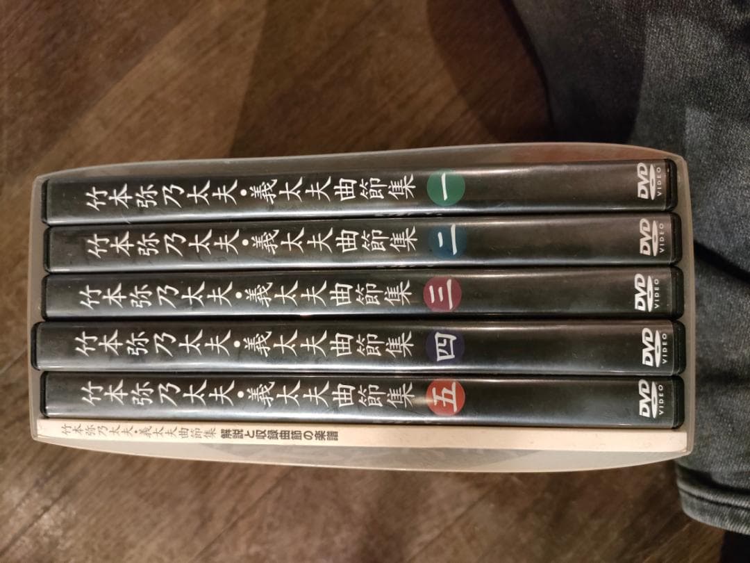 DVD 竹本弥乃太夫義太夫曲説集～解説と収録曲説の楽譜付き