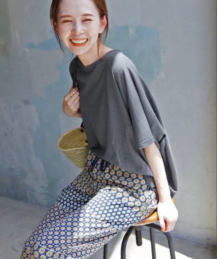 《新品・美品》SLOBE IENA 綿麻ワイドプルオーバー　２枚セット