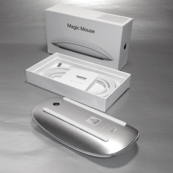 最新Magic Mouse(USB-C)A3204silver.iMac用限定色