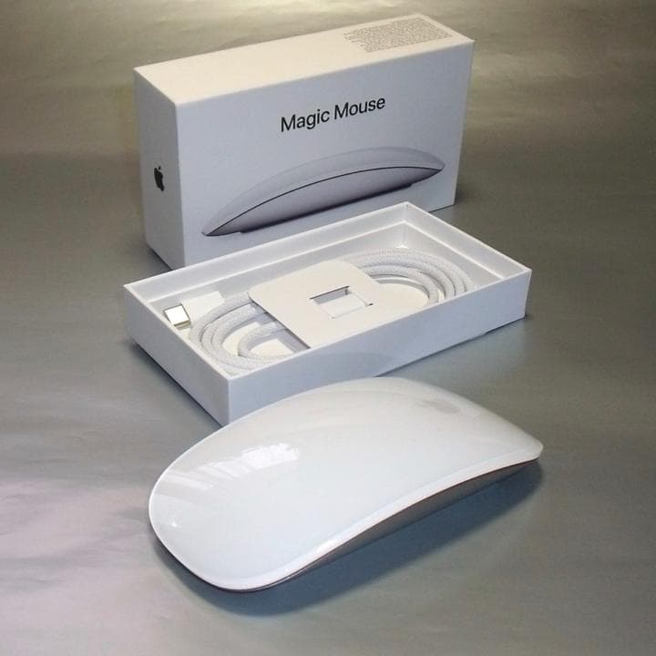 最新Magic Mouse(USB-C)A3204silver.iMac用限定色