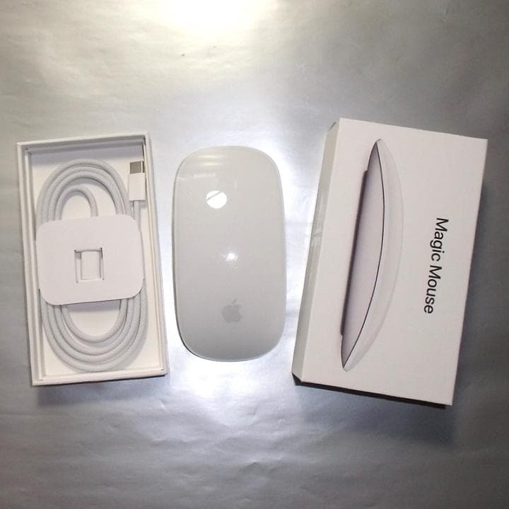 最新Magic Mouse(USB-C)A3204silver.iMac用限定色