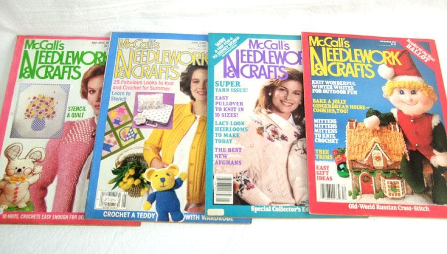 【27冊セット】洋書　雑誌　ニードルワーク＆クラフト アメリカ 英語1983年～