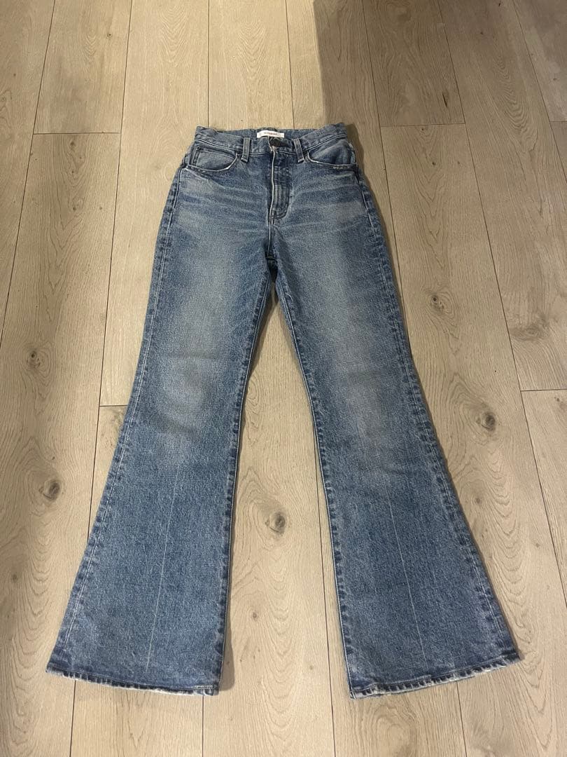 パンツ moussy mvs flare jeans