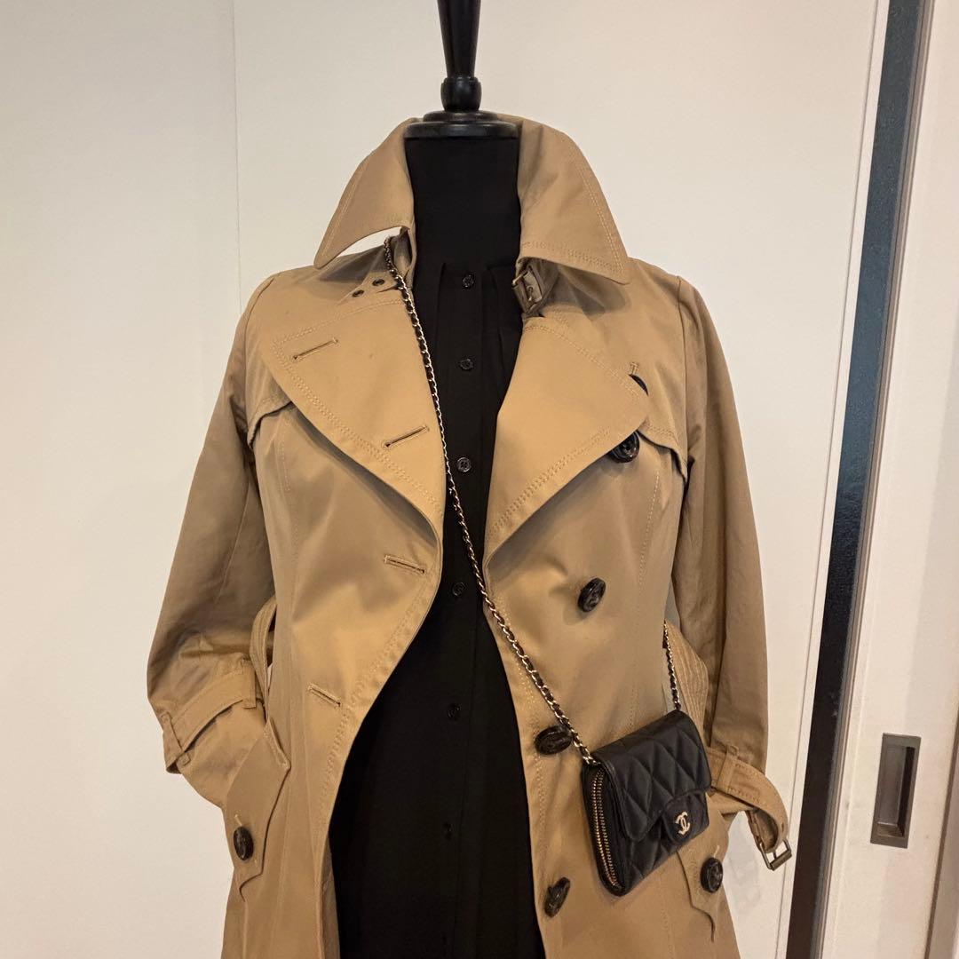 BURBERRY BLUE LABEL トレンチコート ベージュ　40 Lサイズ