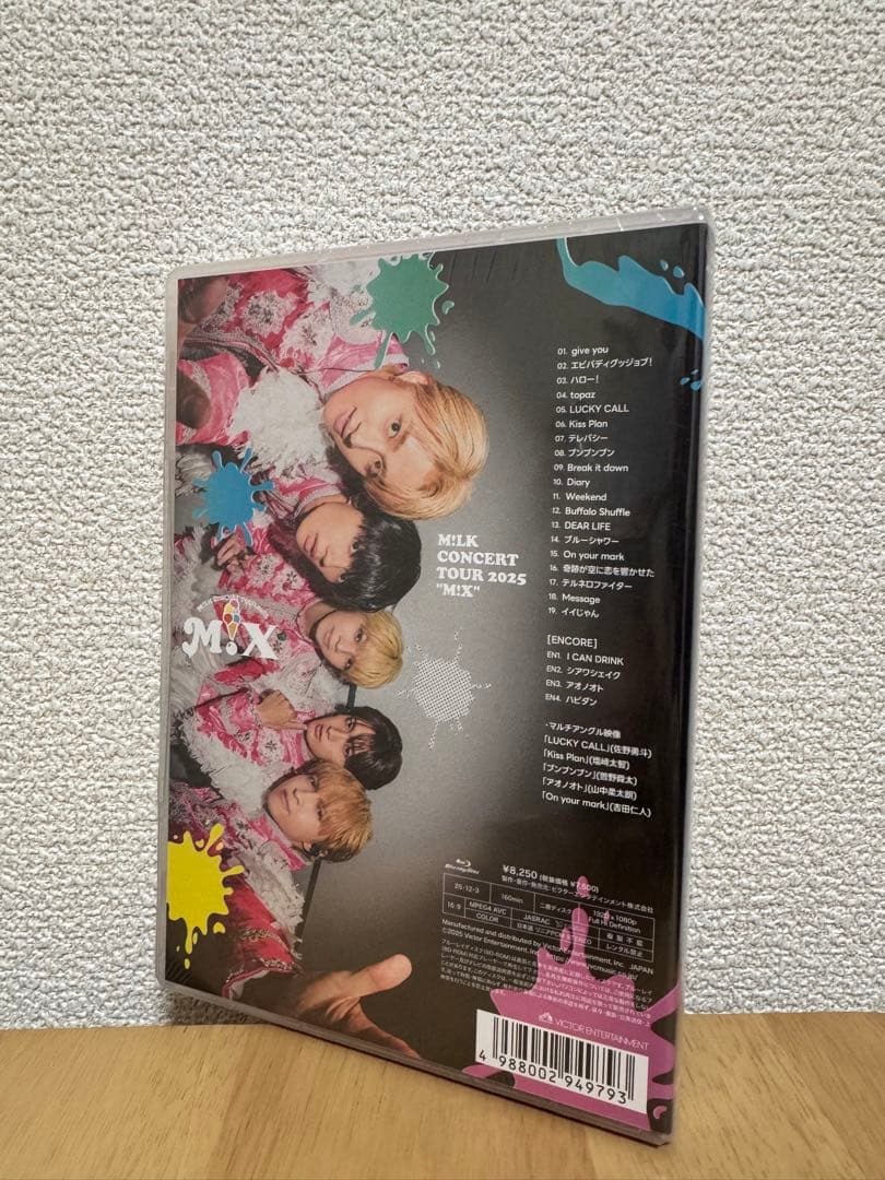 【新品未開封】M!LK CONCERTTOUR2025M!X通常盤Blu-ray