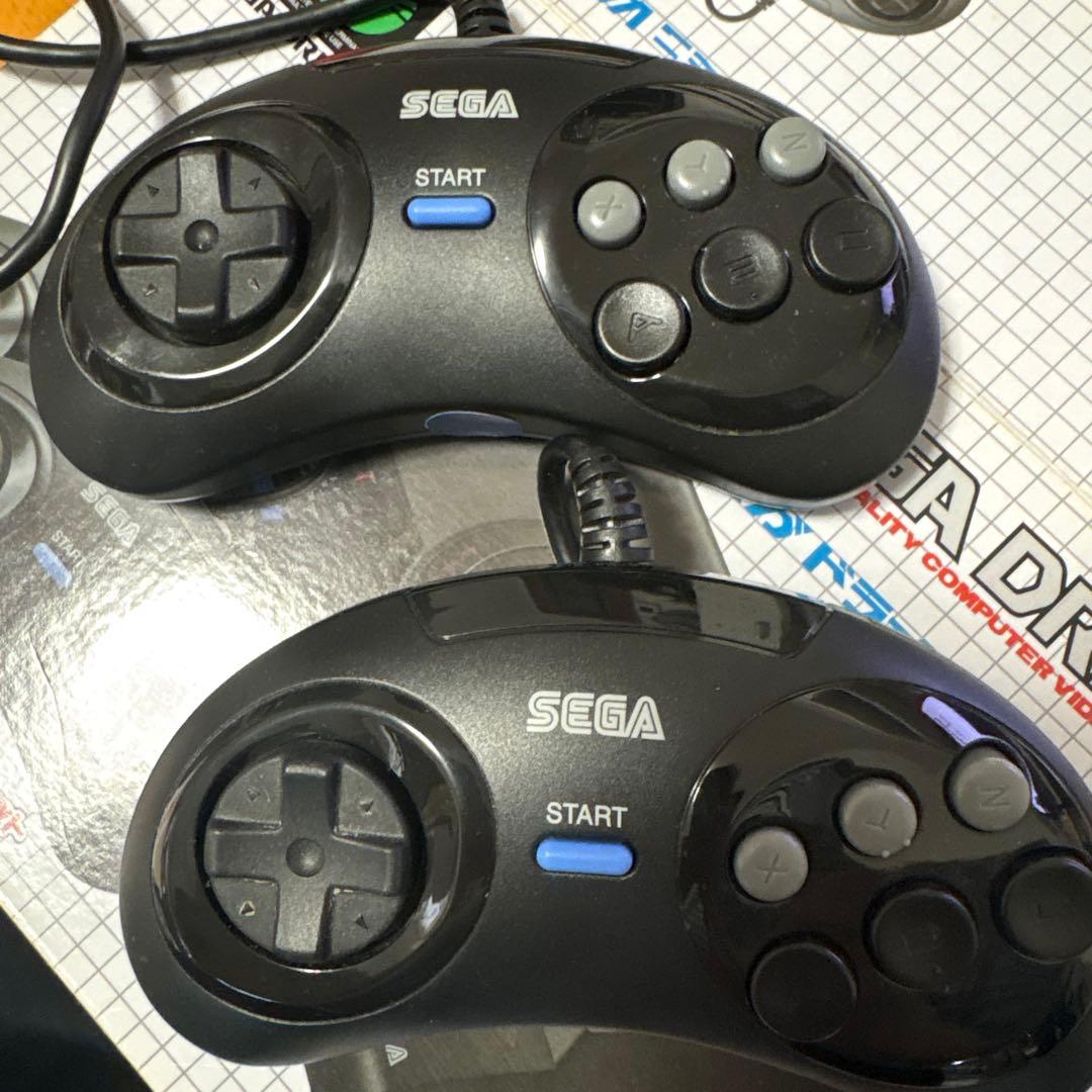 SEGA メガドライブミニW　コントローラー2台