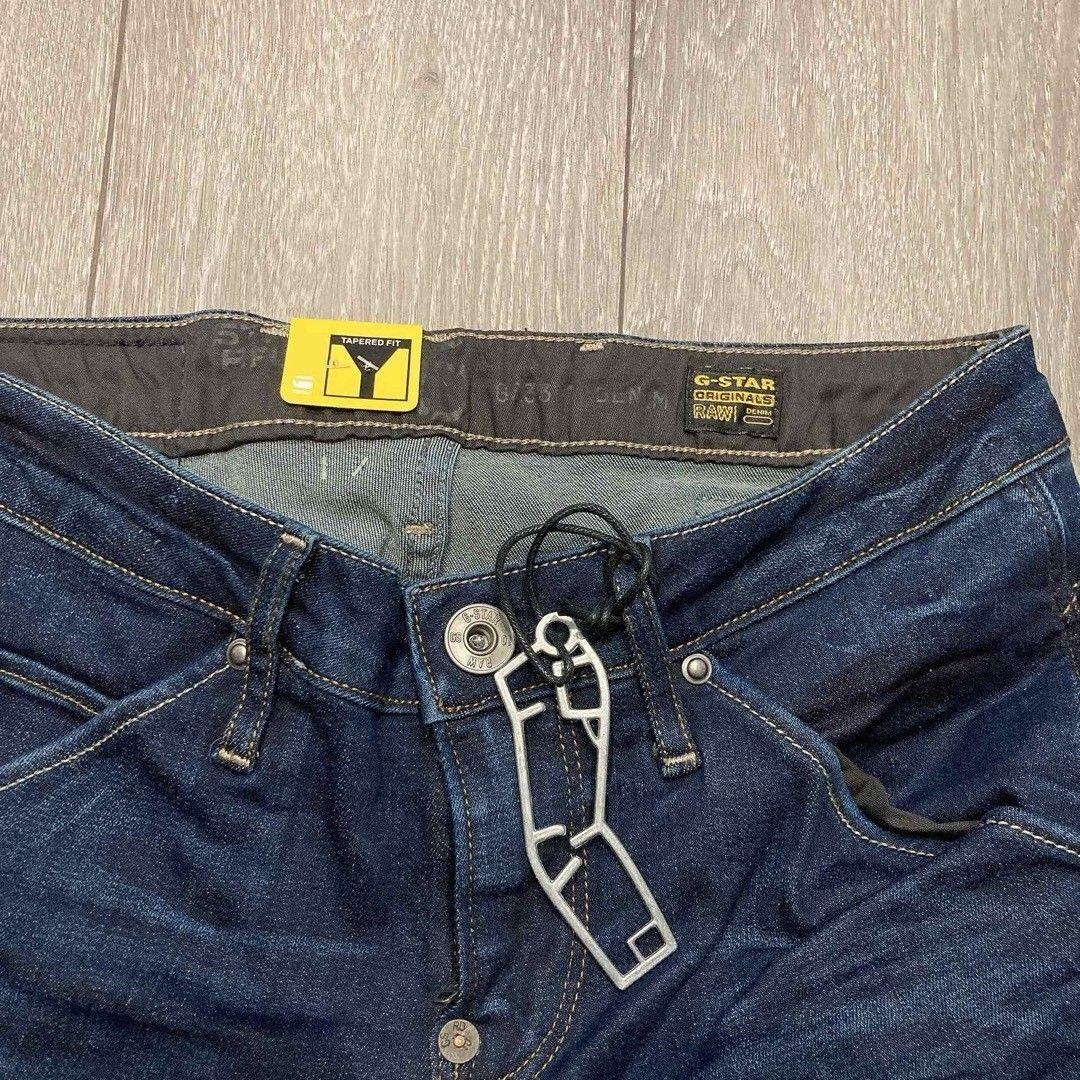 新品　G-Star RAW テーパード ジーンズ 5620 W24　96　刺繍