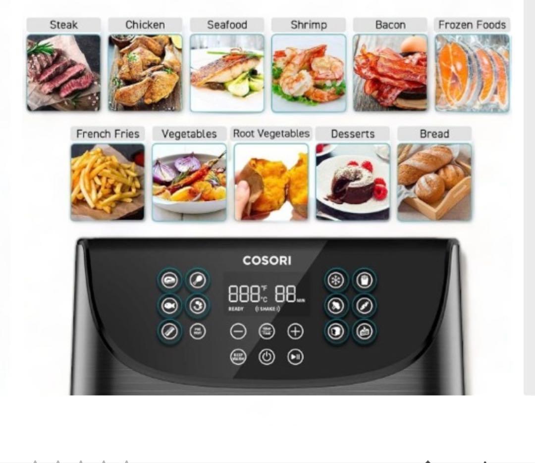 COSORI エアフライヤー プレミアム3,5リットル