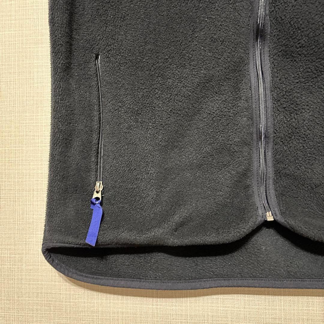 最終価格 patagonia フリース ベスト シンチラ 黒 L 90s USA