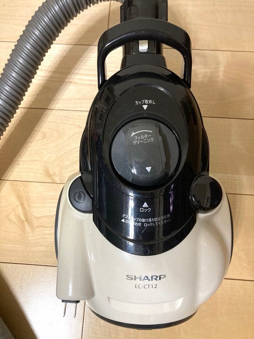 SHARP 電気掃除機 EC-CT12-C【消毒/清掃/動作確認済】　I