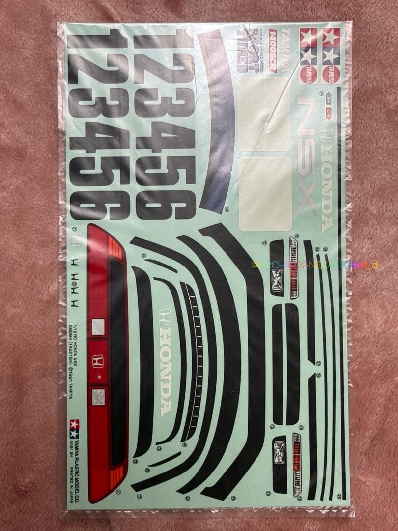 未使用★ラスト１台★タミヤ★HONDA NSXスペアボディセット1/10