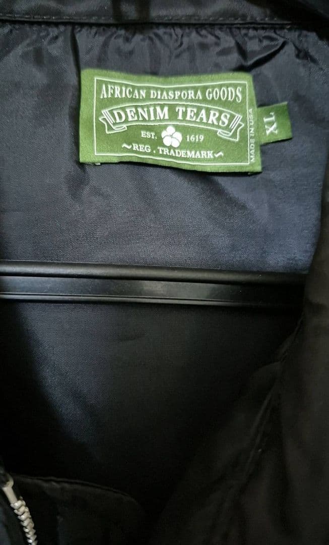 デニムティアーズ 　DENIM TEARS 1619　ナイロンボンバーブルゾン