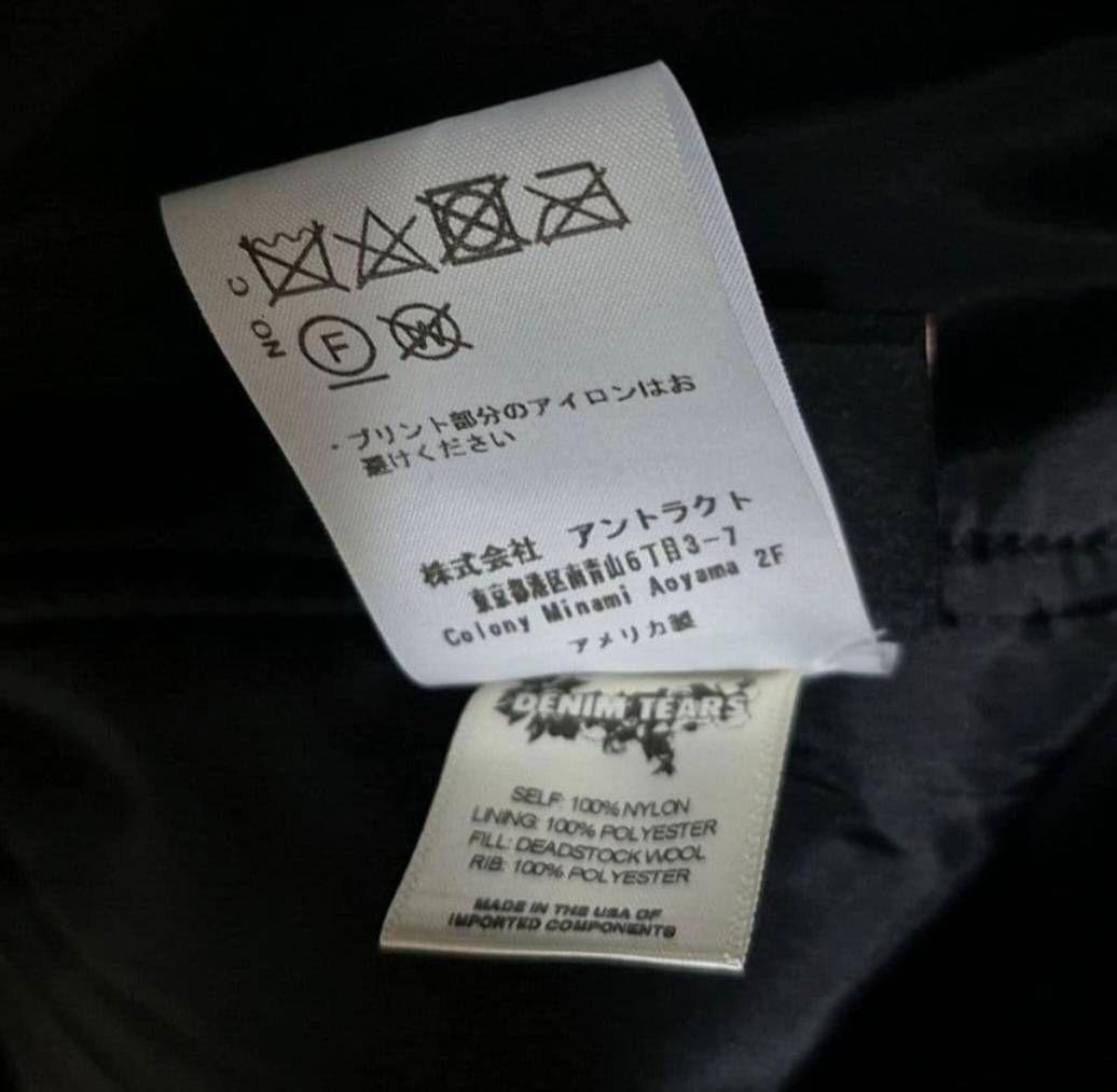デニムティアーズ 　DENIM TEARS 1619　ナイロンボンバーブルゾン