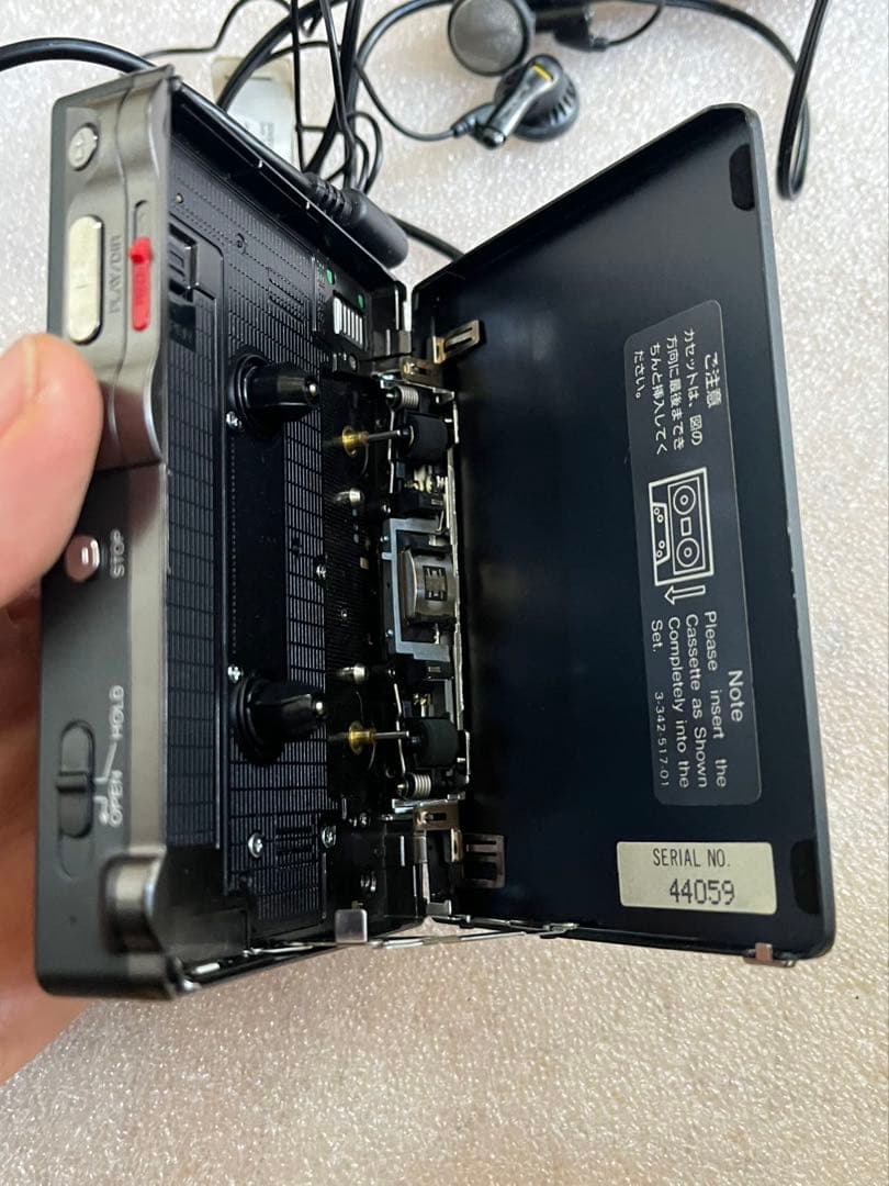 SONY WM-R707 カセットテープレコーダー動作未確認