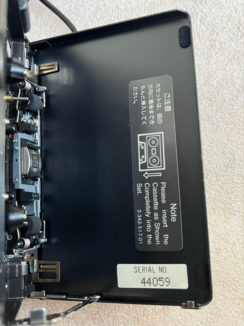 SONY WM-R707 カセットテープレコーダー動作未確認