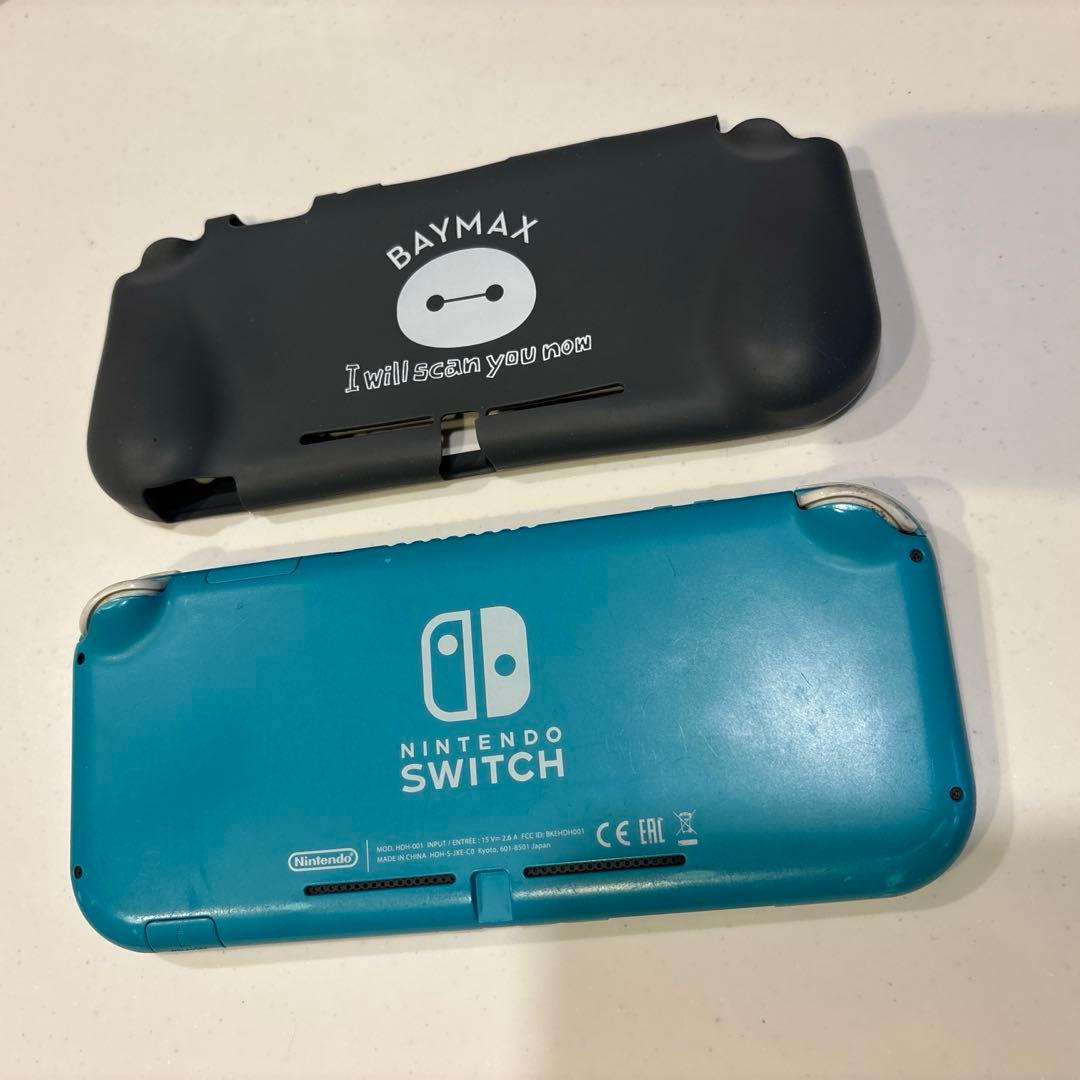 Nintendo Switch Lite ターコイズ ジャンク品+ ケース