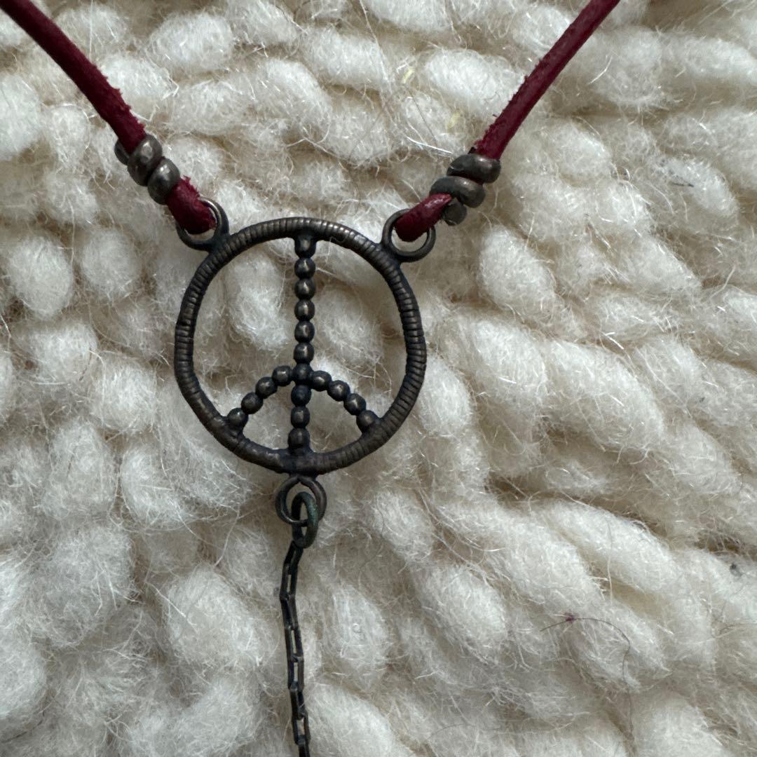 KAPITAL peaceモチーフネックレス
