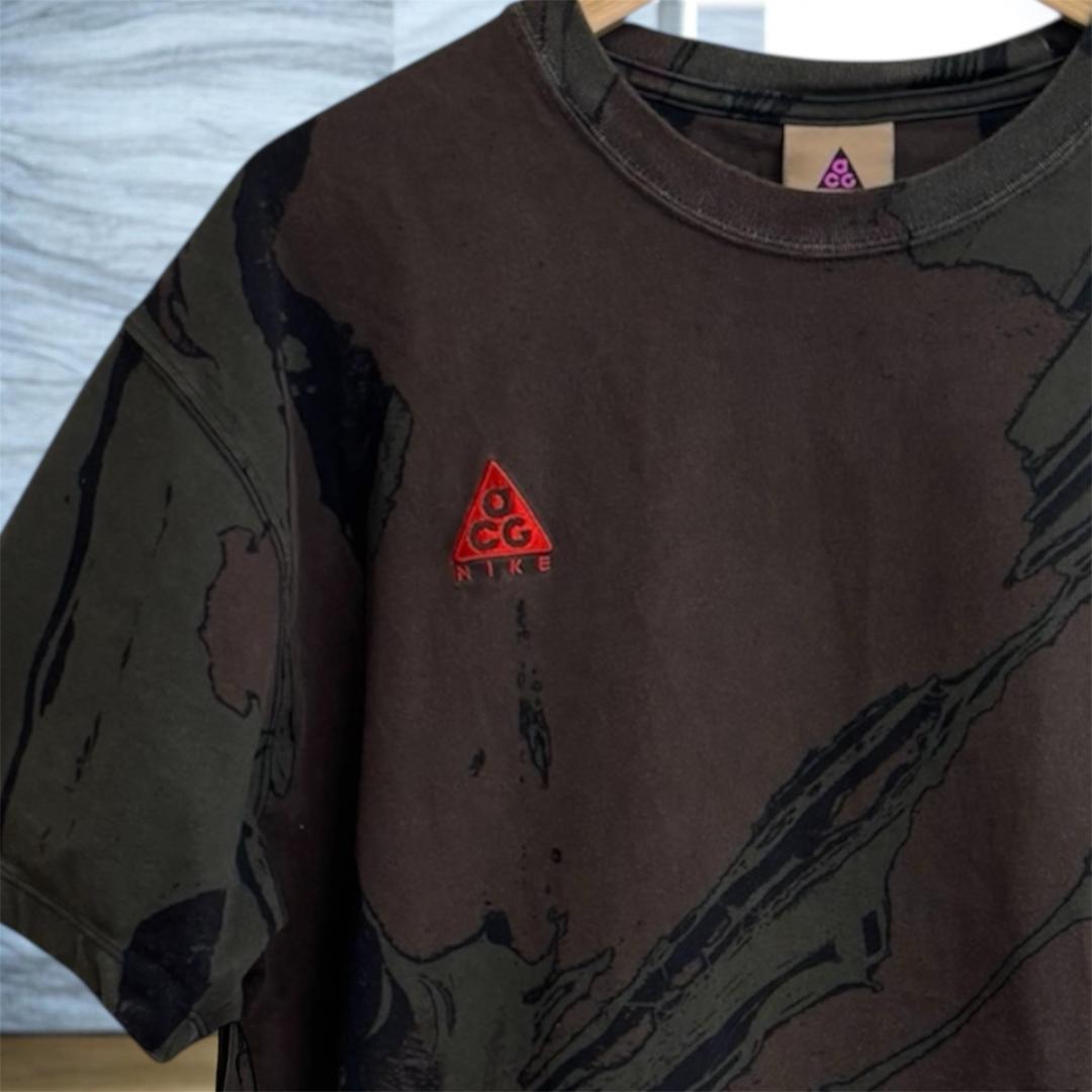 【NIKE ACG／ナイキACG】Mt. Fujiコレクション迷彩柄半袖Tシャツ
