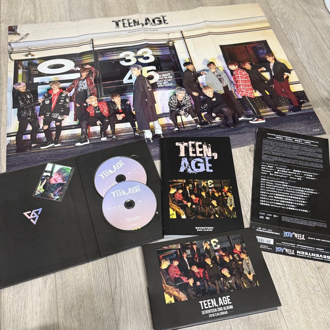 2nd ALBUM TEEN,AGE 【台湾独占盤】 (CD+DVD+GOODS