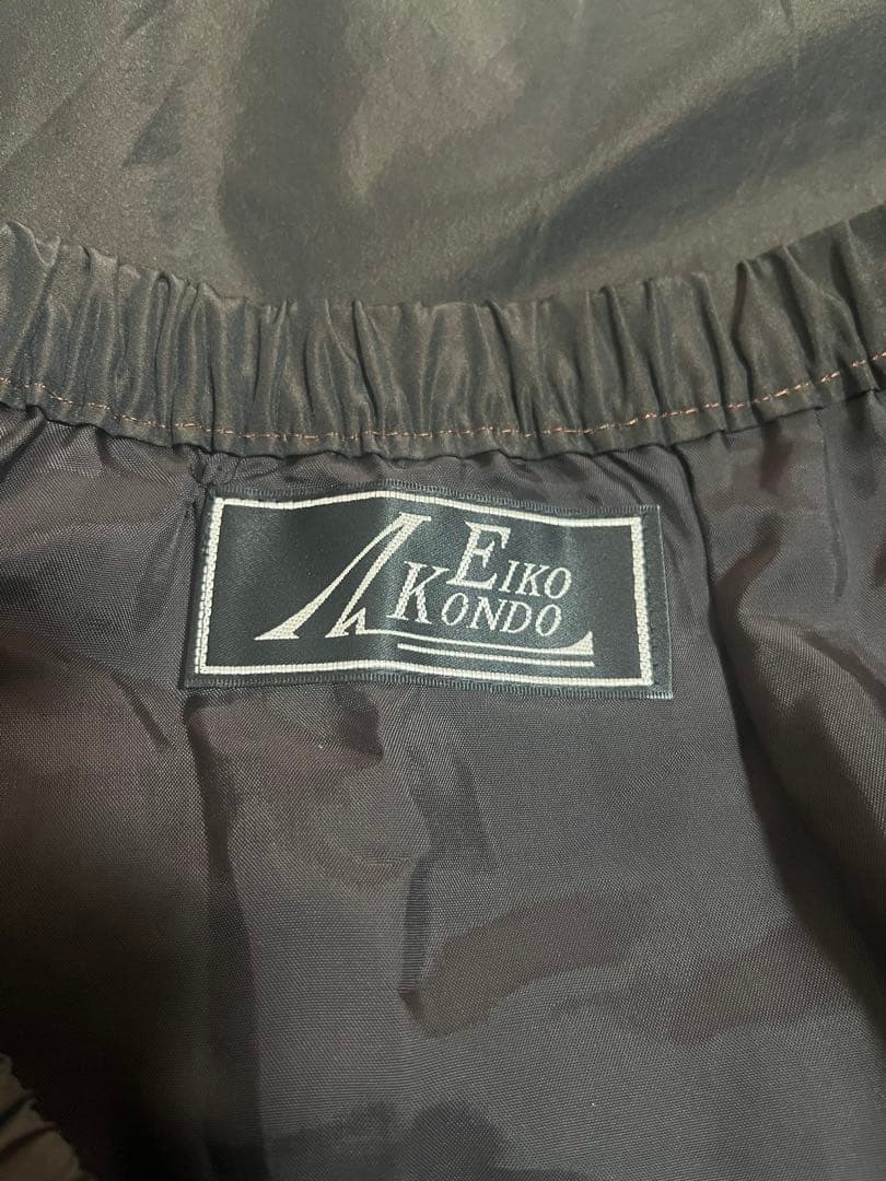 【EIKO KONDO】ロングスカート　マーメイドライン　パッチワーク柄　高級