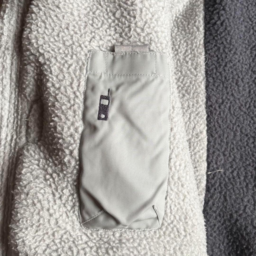 【00s nike】モッズコート　ドローコード付き　ボア　テック　多機能　古着