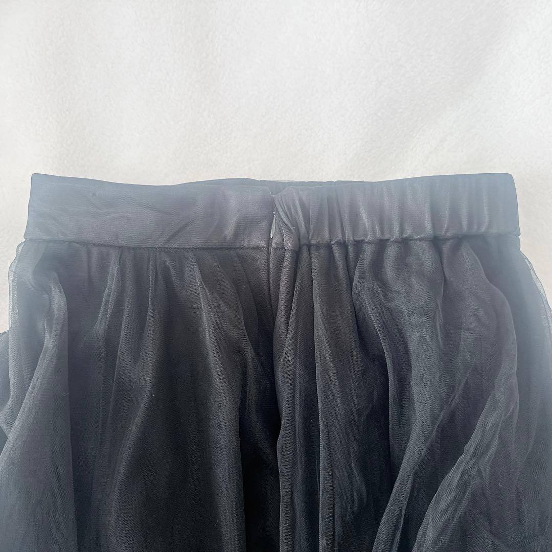 【極美品】 AMERI CURTAIN TULLE SKIRT
