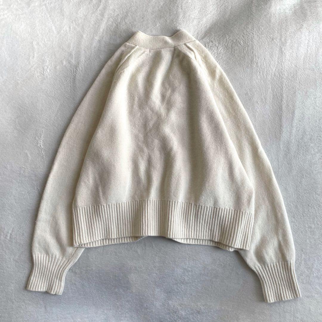 【美品✨】FRAMeWORK ウールカシミヤ Vネックショートカーディガン　近年