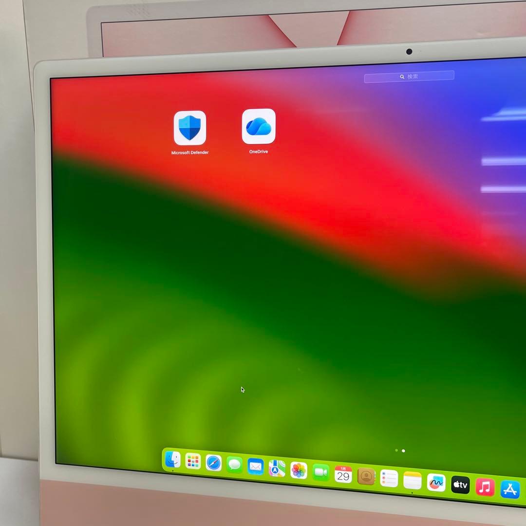 IMAC 2021 4.5K 24インチ Apple M1 8GB SSD512