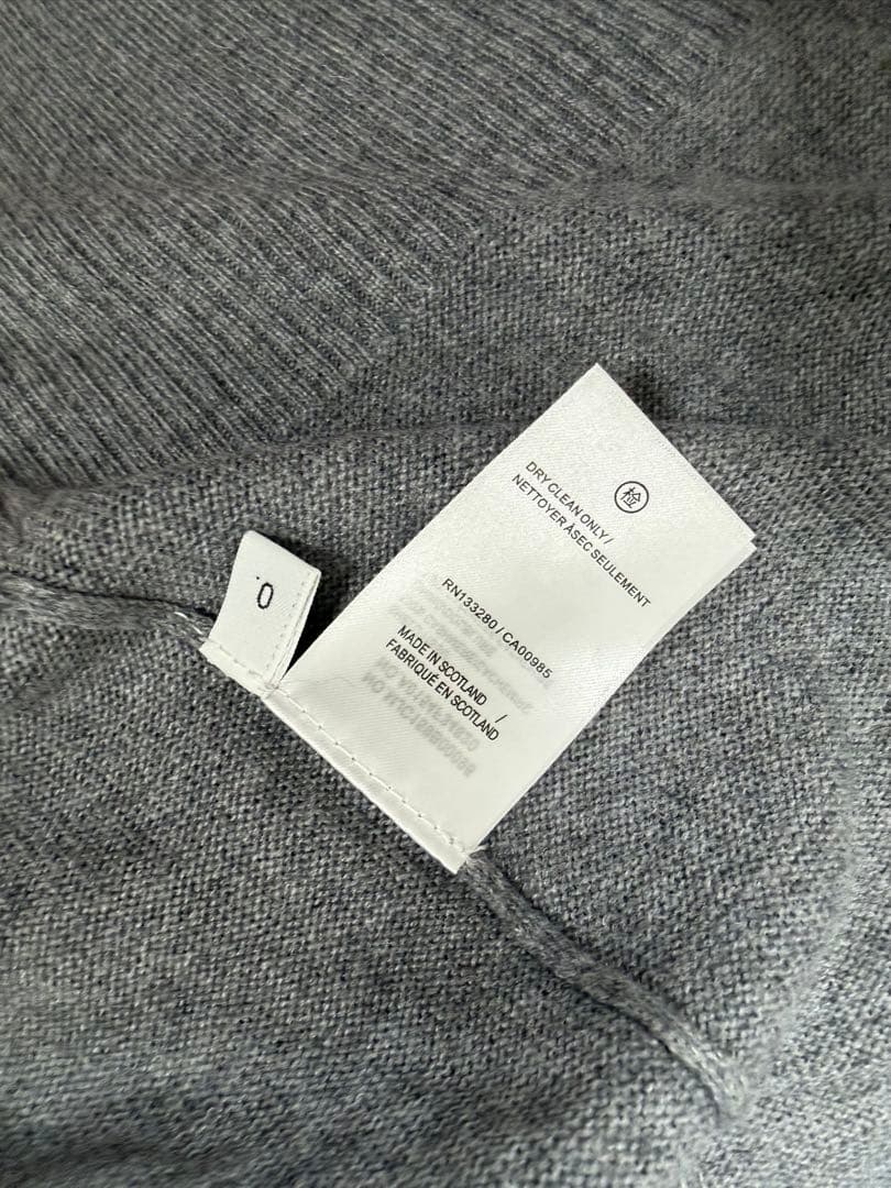THOM BROWNE トムブラウン 4bar カーディガン グレー 0