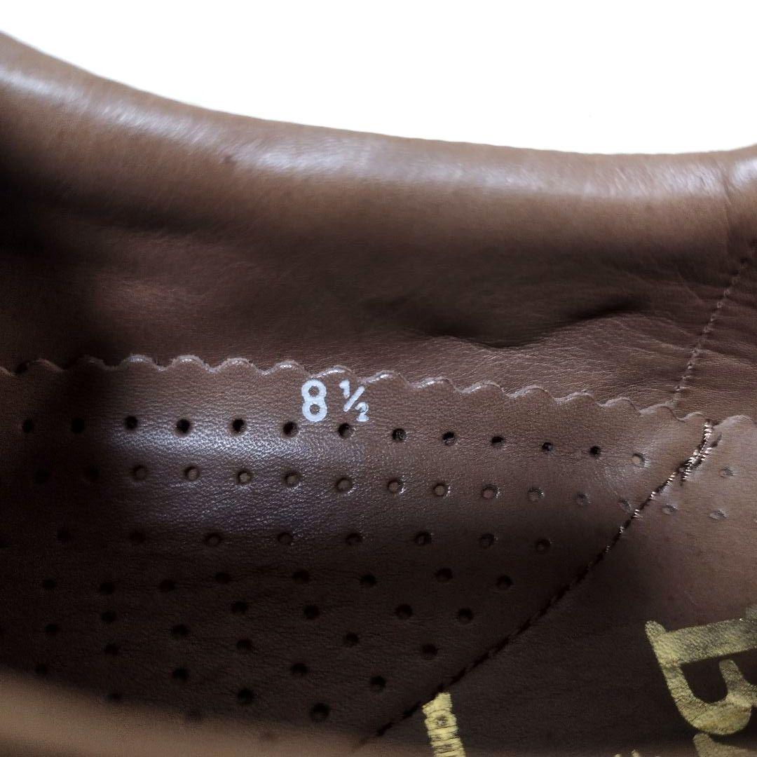 【極美品】BAR ベアー ドイツ高級 コンフォート レザー モカシン 本革
