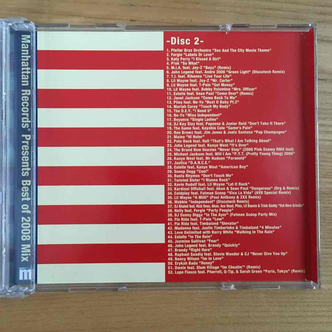 洋楽 MANHATTAN RECORDS 2008