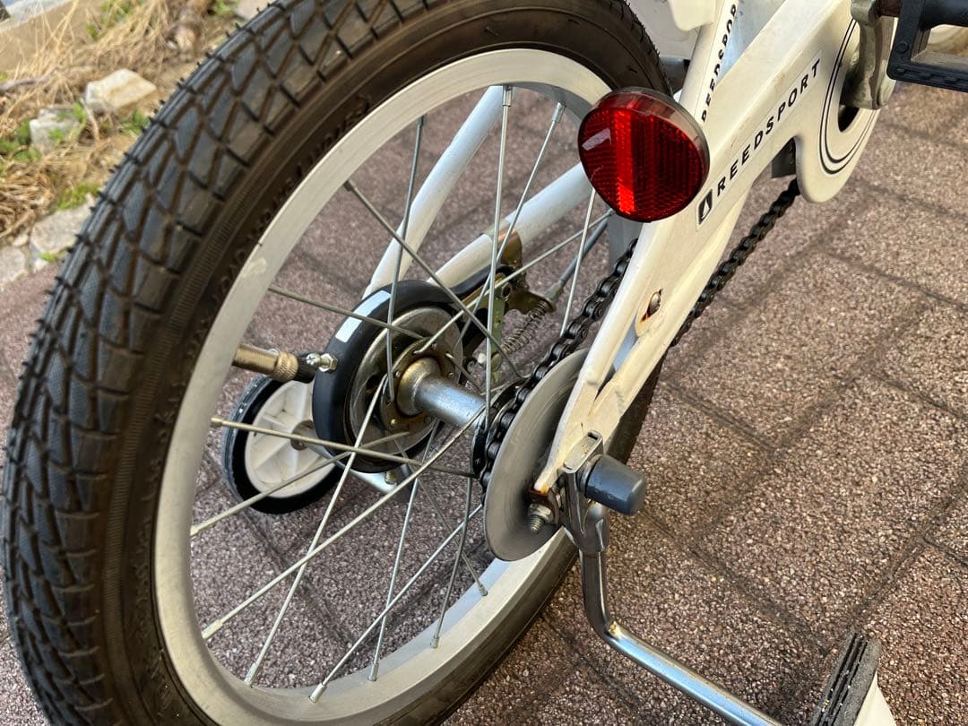 幼児用自転車　リーズポート　白　16インチ　引き取り限定　REEDSPORT